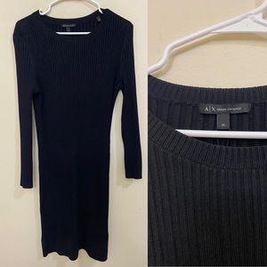 Armani exchange ribbed dress size xl